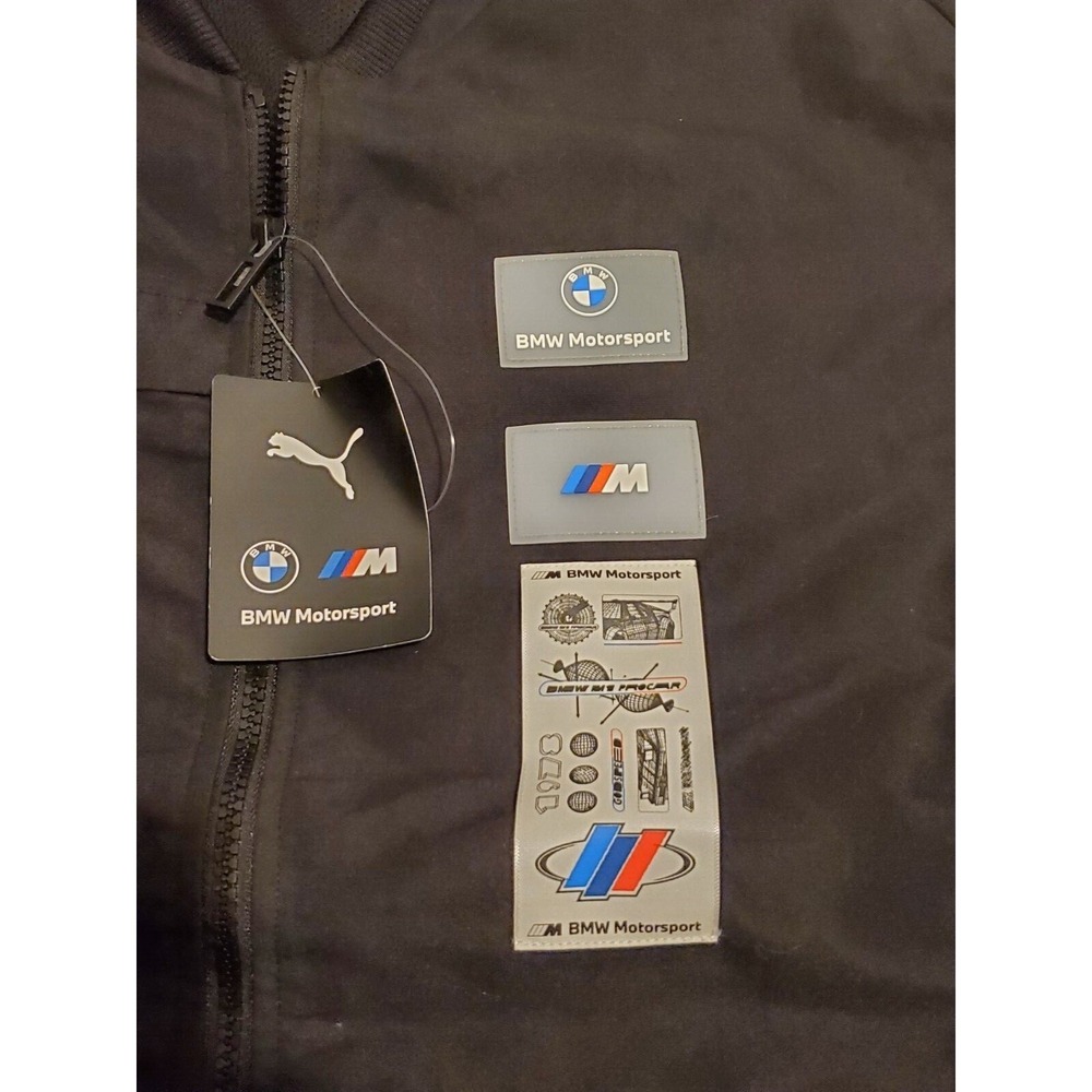 Puma Men's Size XL Blue BMW M Motorsport Street Motorsport Jacket 531129-04 F - Picture 6 of 14